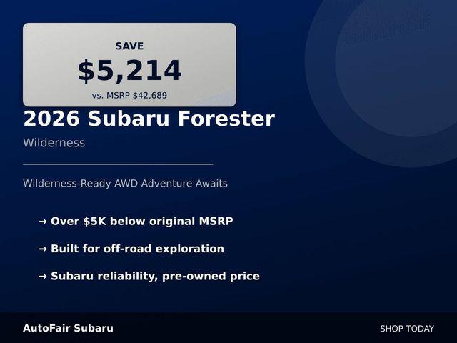 2026 Subaru Forester Wilderness