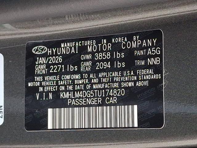 2026 Hyundai Elantra SEL Sport