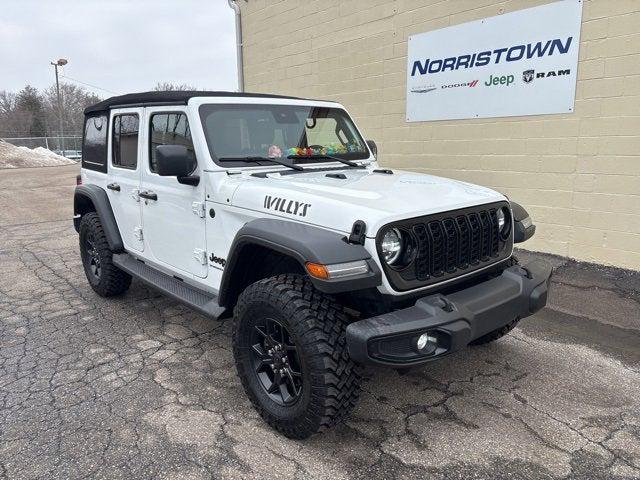 2024 Jeep Wrangler 4-Door Willys 4x4 2024 Jeep Wrangler 4-Door Willys 4x4