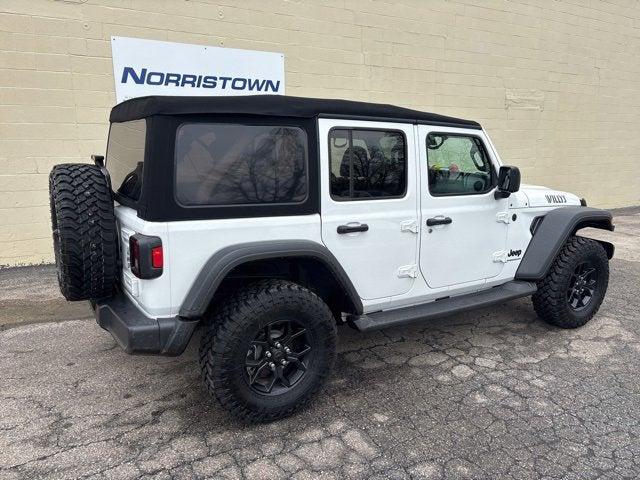 2024 Jeep Wrangler 4-Door Willys 4x4 2024 Jeep Wrangler 4-Door Willys 4x4