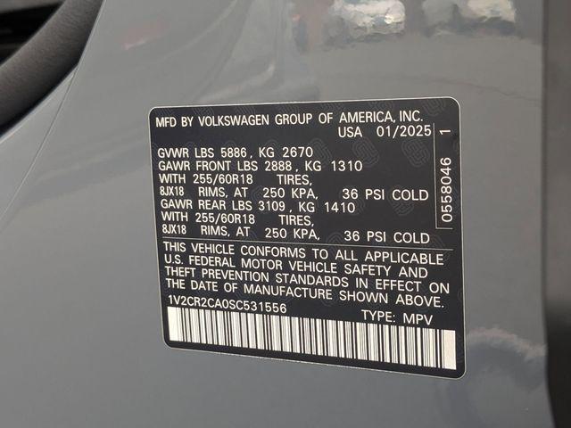 2025 Volkswagen Atlas 2.0T Peak Edition