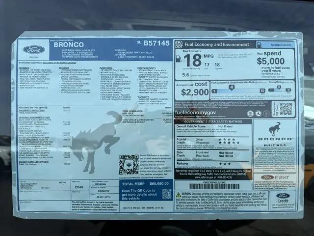 2025 Ford Bronco Badlands