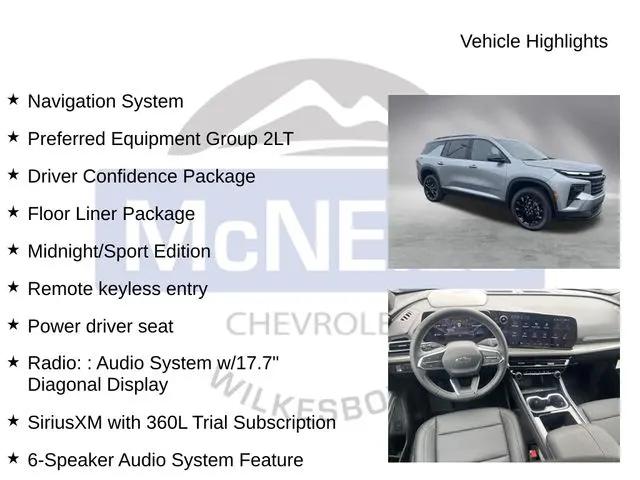 2026 Chevrolet Traverse AWD LT