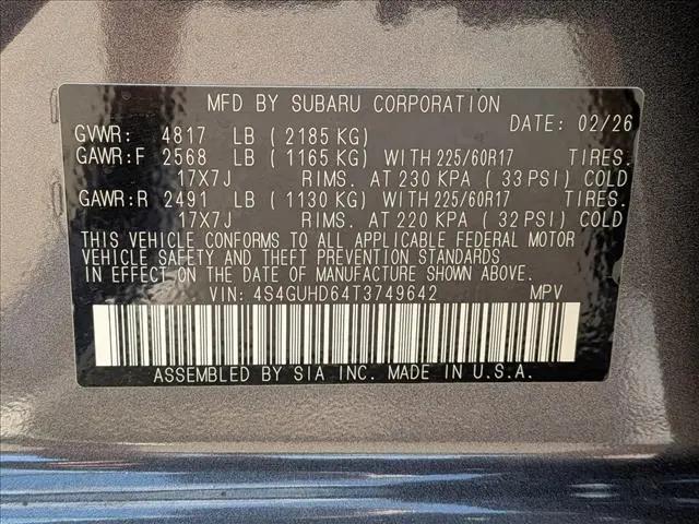 2026 Subaru Crosstrek Premium