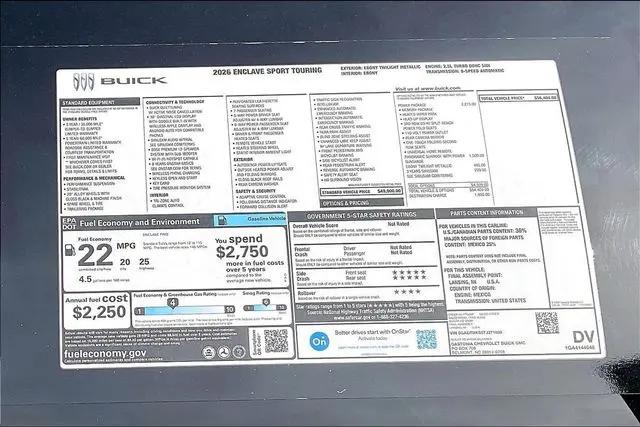 2026 Buick Enclave Sport Touring FWD