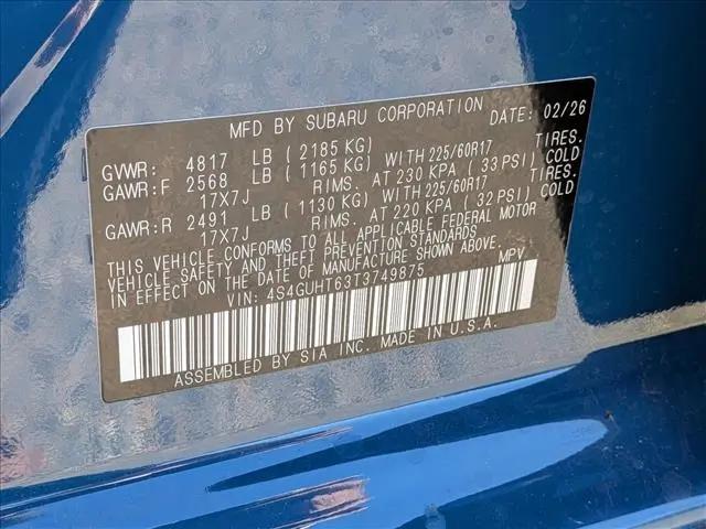 2026 Subaru Crosstrek Wilderness