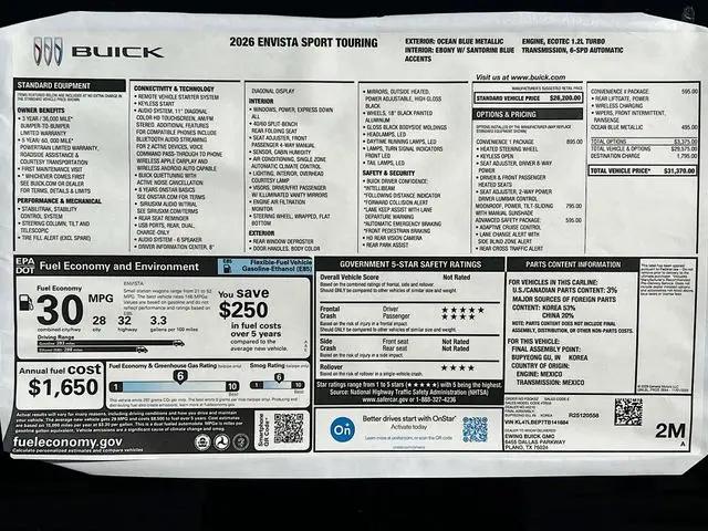 2026 Buick NV Sport Touring FWD