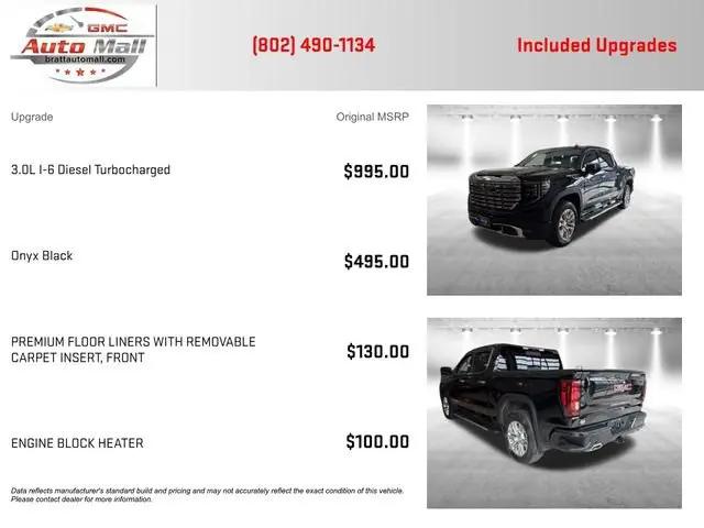2023 GMC Sierra 1500 4WD Crew Cab Short Box Denali