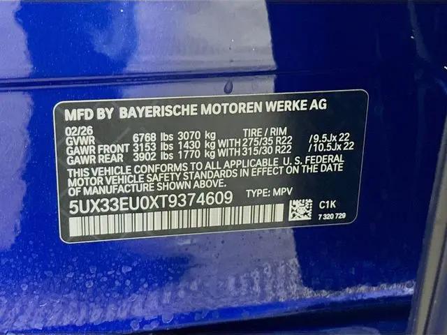 2026 BMW X5 M60i