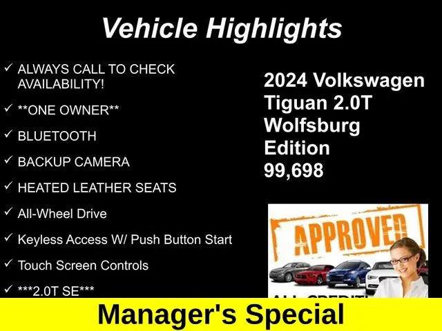 2024 Volkswagen Tiguan 2.0T SE