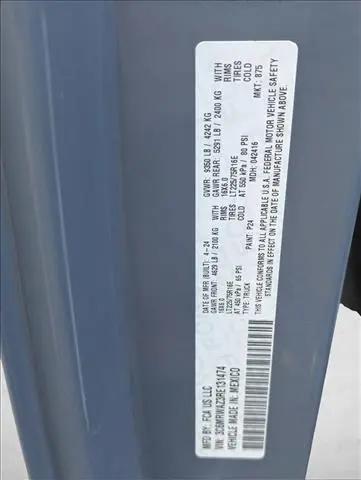 2024 Ram ProMaster Tradesman