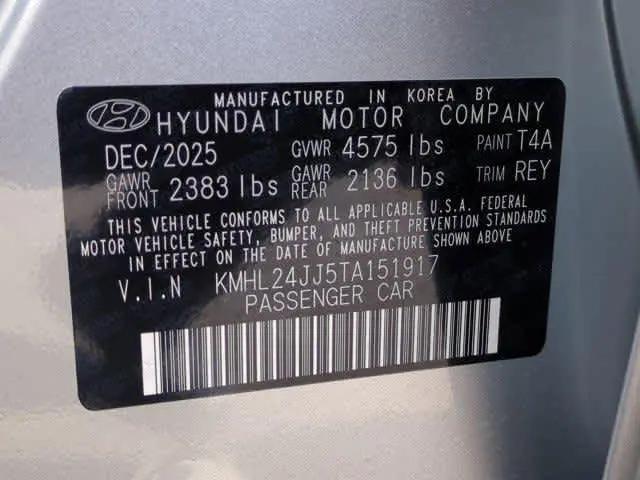 2026 Hyundai Sonata Hybrid Blue