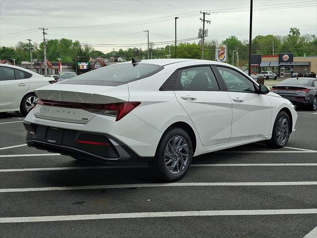 2026 Hyundai Elantra Hybrid Blue