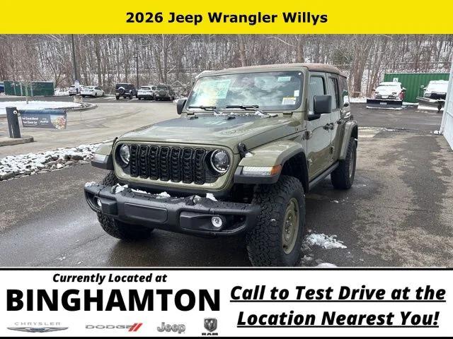 2026 Jeep Wrangler WRANGLER 4-DOOR WILLYS 41