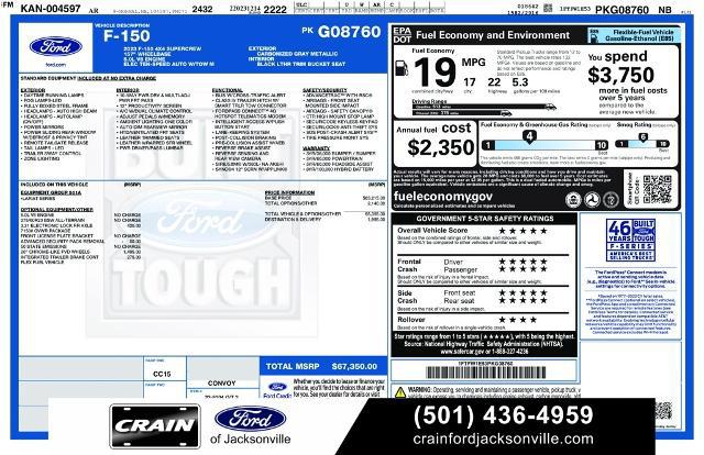 2023 Ford F-150 LARIAT for sale in Jacksonville, AR