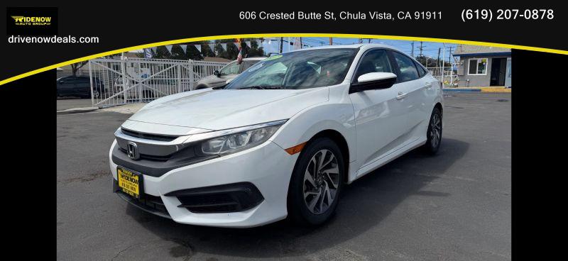 2017 Honda Civic EX for sale in Chula Vista, CA