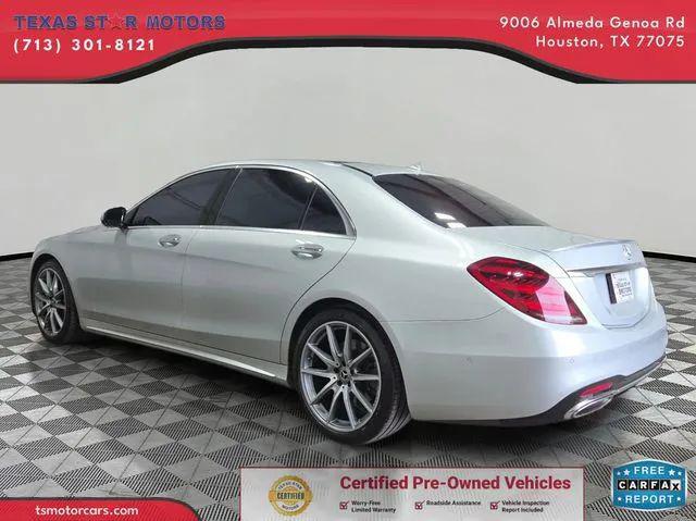 2019 Mercedes-Benz S 450 S 450
