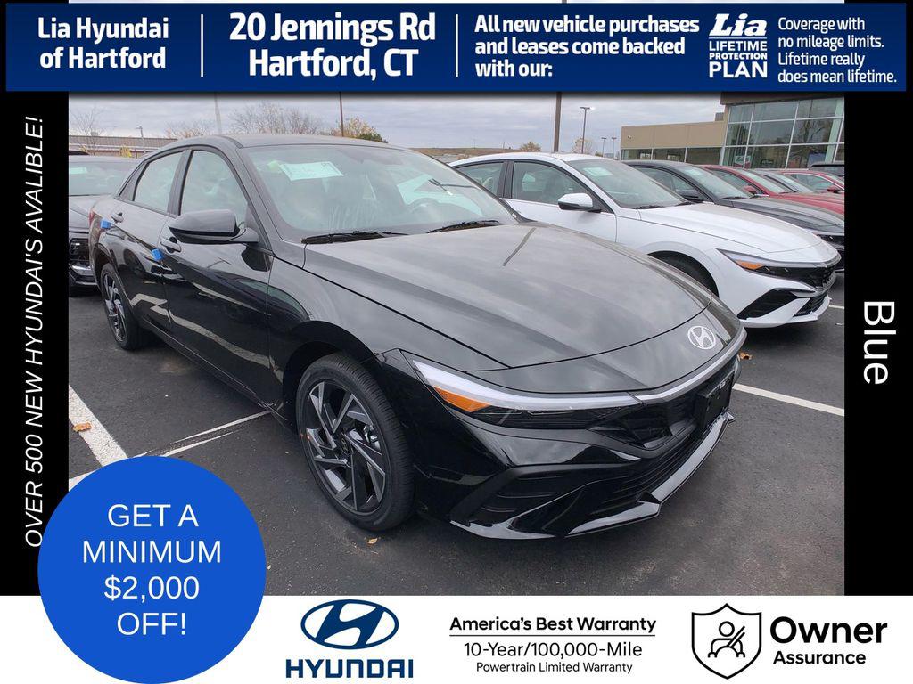 2026 Hyundai Elantra Hybrid Blue