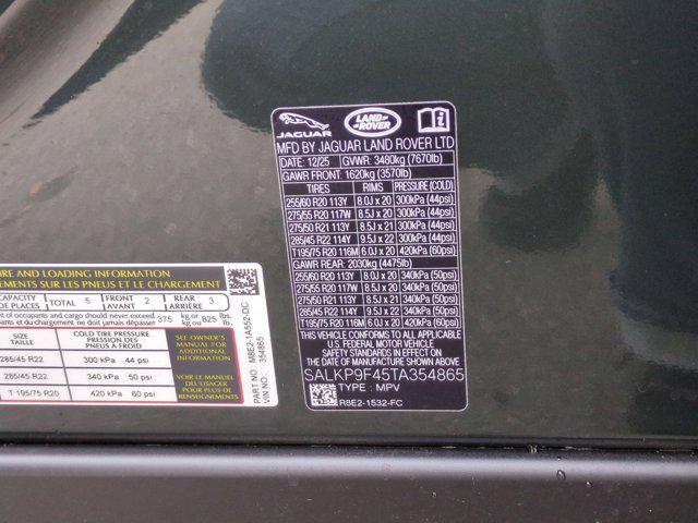2026 Land Rover Range Rover P550e SE