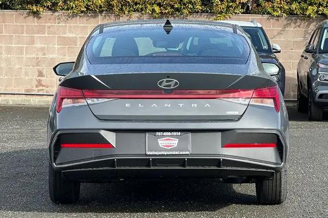 2026 Hyundai Elantra Hybrid Blue