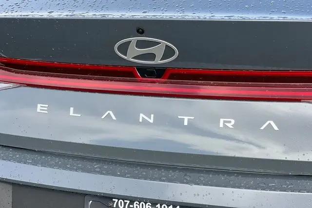 2026 Hyundai Elantra Hybrid Blue