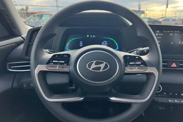 2026 Hyundai Elantra Hybrid Blue