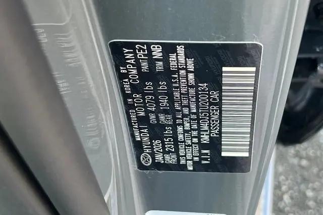 2026 Hyundai Elantra Hybrid Blue