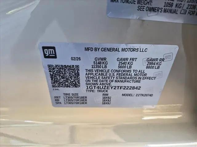 2026 GMC Sierra 2500HD Crew Cab, Standard Bed, AT4X, 4WD