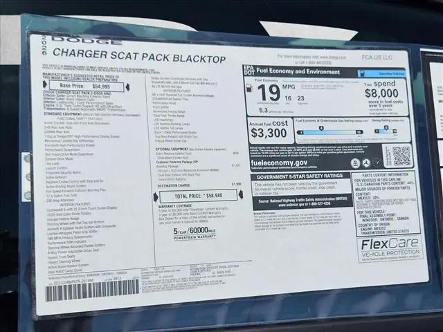 2026 Dodge Charger Scat Pack 2-Door AWD