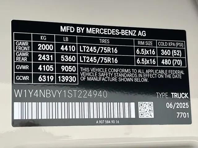 2025 Mercedes-Benz Sprinter 2500 Standard Roof 4-Cyl Diesel HO