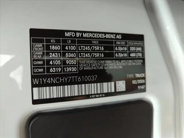 2026 Mercedes-Benz Sprinter 2500 High Roof 4-Cyl Diesel HO