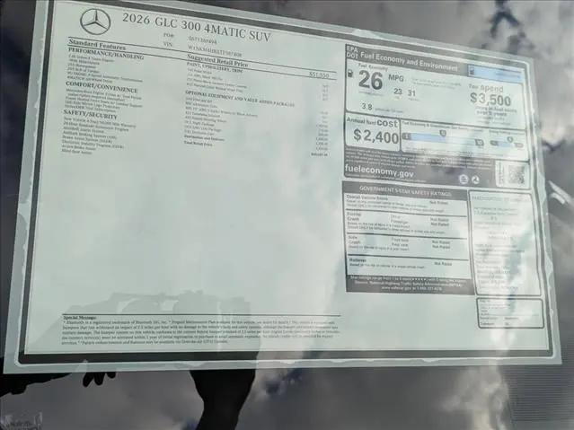 2026 Mercedes-Benz GLC GLC 300