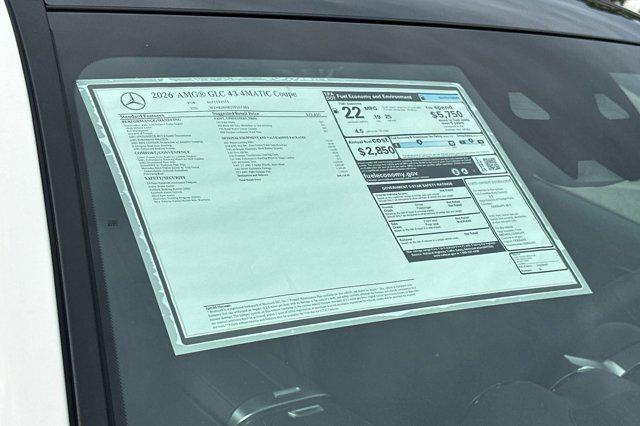 2026 Mercedes-Benz AMG GLC 43 4MATIC