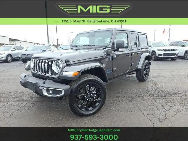 2025 Jeep Wrangler 4xe Sahara 4xe for sale in Bellefontaine, OH