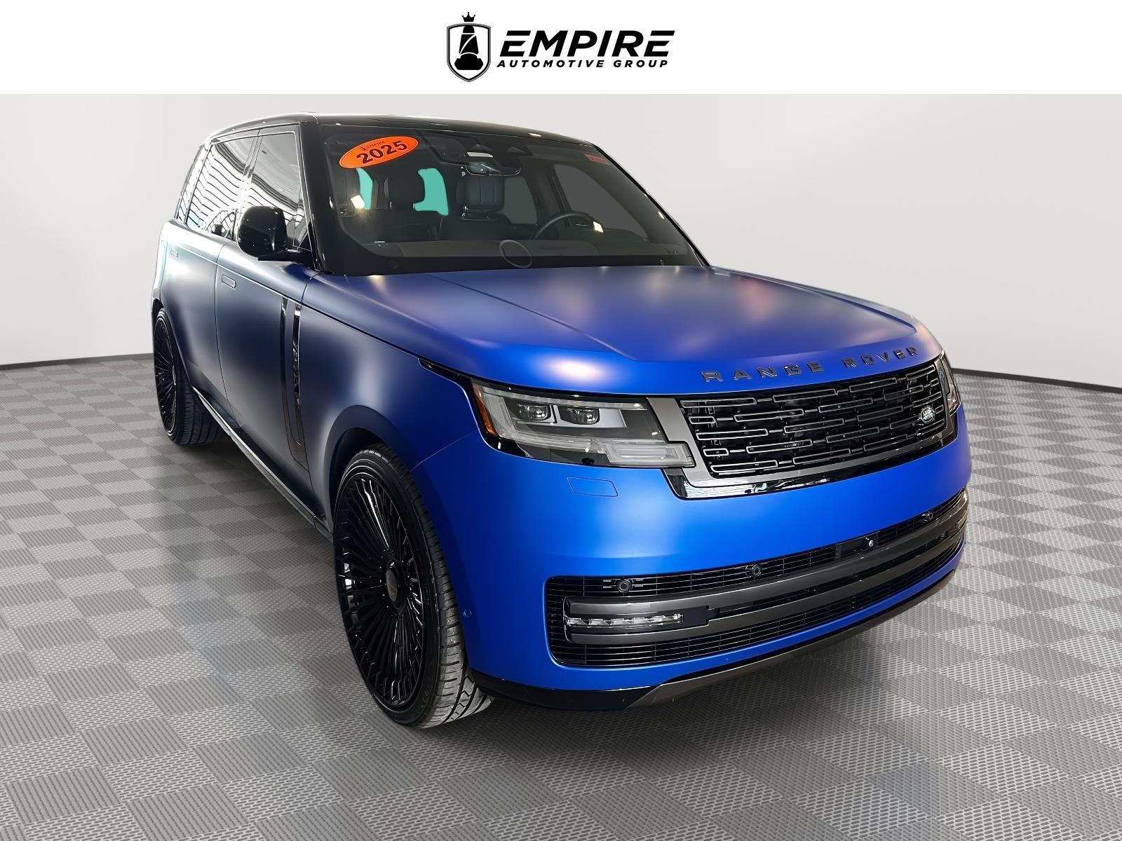 Blue 2025 Land Rover Range Rover P530 SE LWB AWD SUV / Crossover All-Wheel Drive Automatic