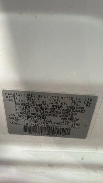 2023 Nissan Versa 1.6 S Xtronic CVT
