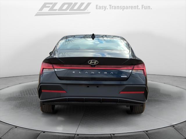 2026 Hyundai Elantra Hybrid Blue