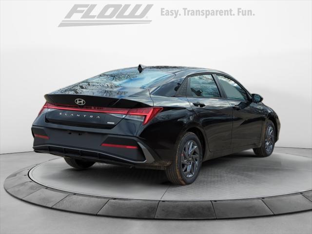 2026 Hyundai Elantra Hybrid Blue