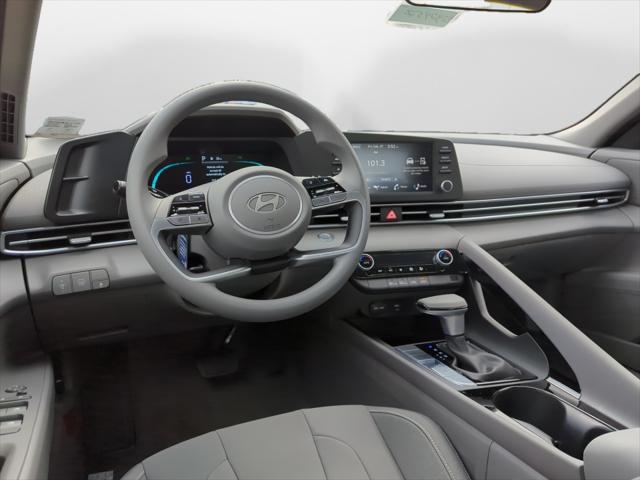 2026 Hyundai Elantra Hybrid Blue