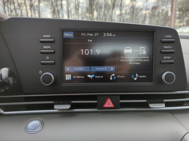 2026 Hyundai Elantra Hybrid Blue