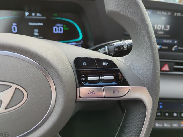 2026 Hyundai Elantra Hybrid Blue