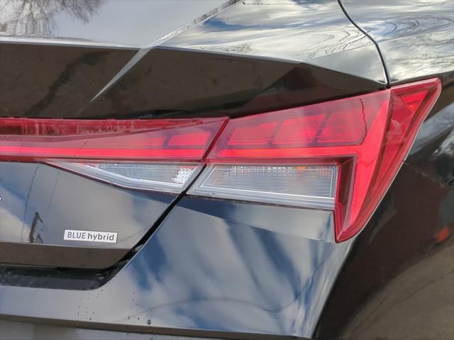 2026 Hyundai Elantra Hybrid Blue