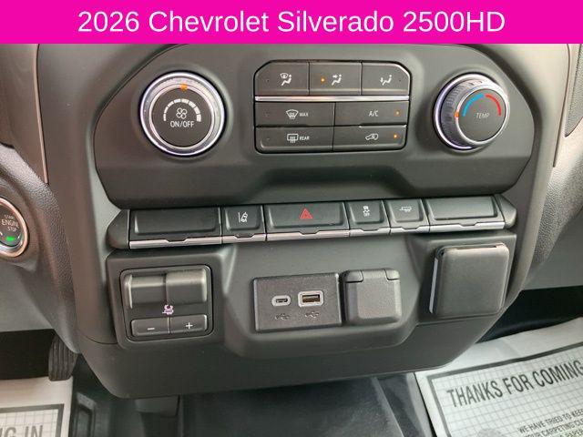 2026 Chevrolet Silverado 2500HD Double Cab, Long Bed, WT, RWD