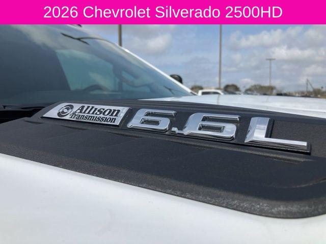 2026 Chevrolet Silverado 2500HD Double Cab, Long Bed, WT, RWD