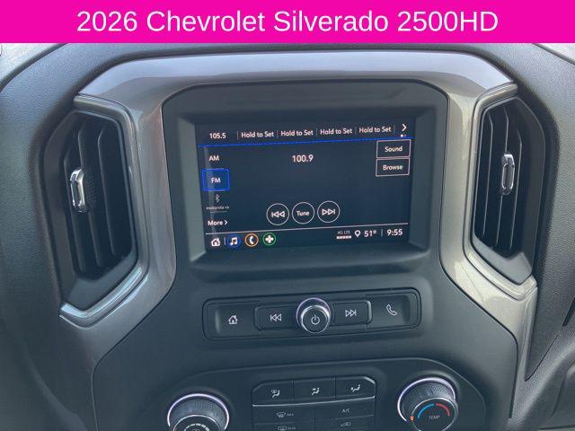 2026 Chevrolet Silverado 2500HD Double Cab, Long Bed, WT, RWD