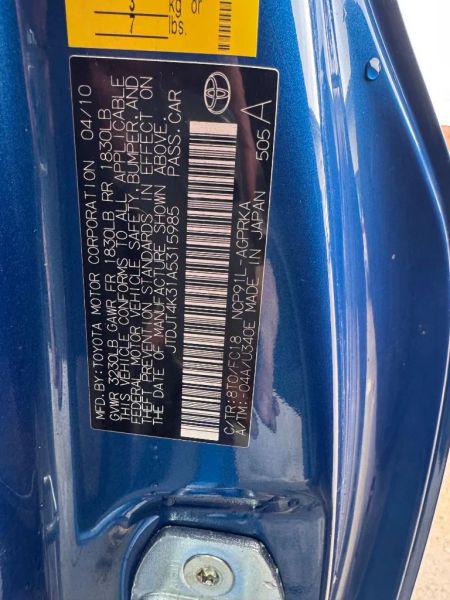 2010 Toyota Yaris Base