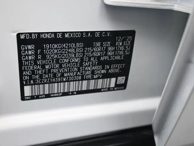 2026 Honda HR-V 2WD LX