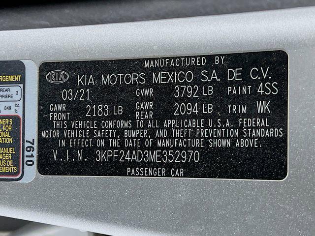 2021 Kia Forte LXS