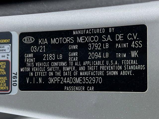 2021 Kia Forte LXS
