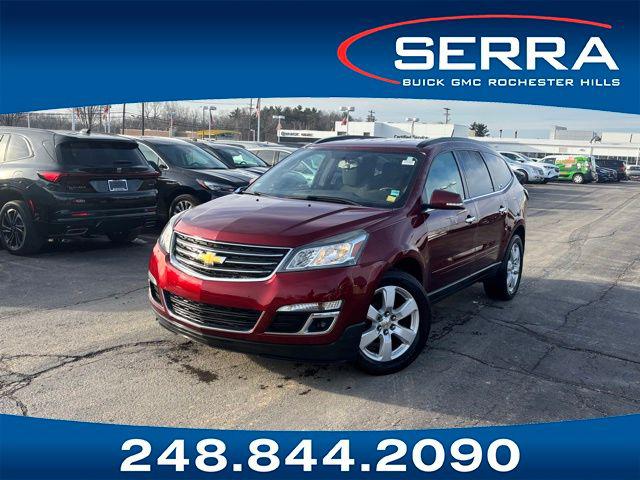 Siren Red Tintcoat 2017 Chevrolet Traverse 1LT AWD SUV / Crossover All-Wheel Drive Automatic